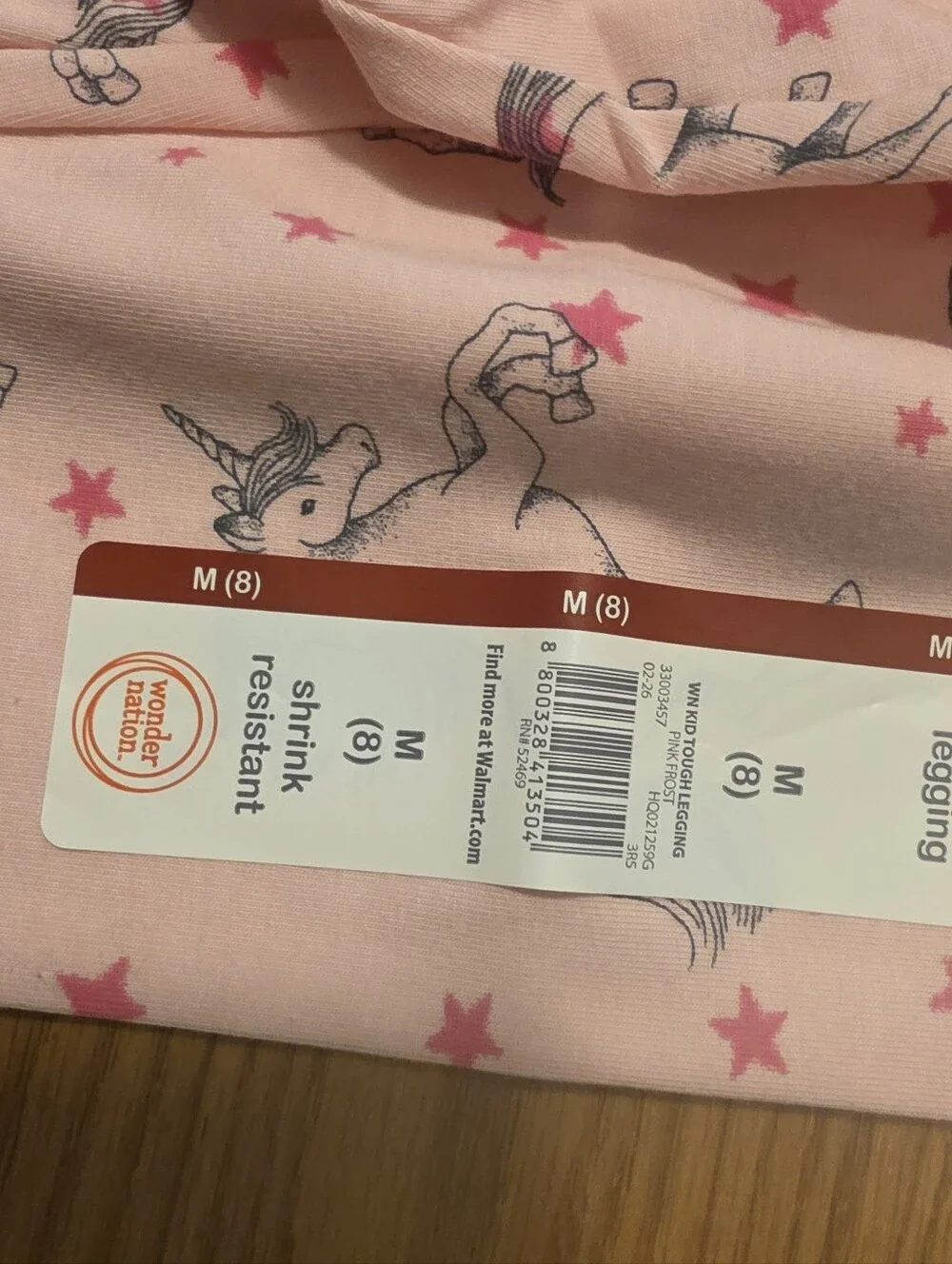 Chasing Unicorns Pink Unicorn Print Leggings